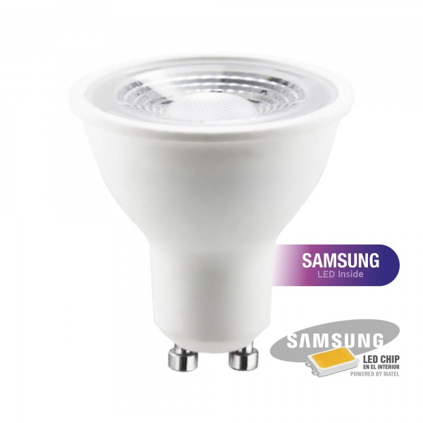 Bomb.led samsung dicroica  38º gu10 5w.f (caja de 10 unidades)