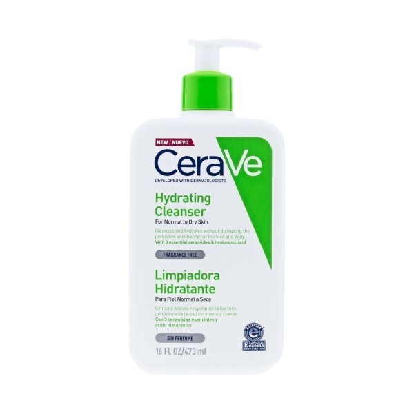 CeraVe Limpiadora Hidratante Piel Normal Seca 473ml