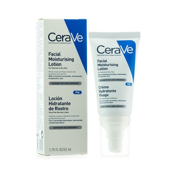 Cerave Locion Hidratante Rostro 52 ml