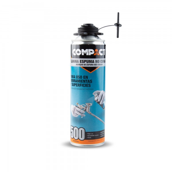 Limpiador espuma poliuretano 500ml.