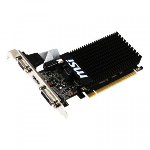 Msi vga nvidia gt 710 2gd3h lp 2gb ddr3