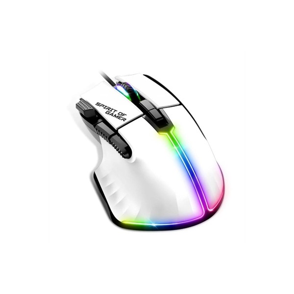 Spirit of gamer raton souris pro m5 blanco