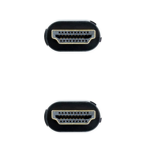 Nanocable cable hdmi 2.1 iris 8k m/m, 3 metros