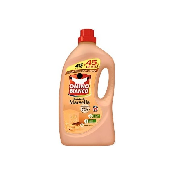 Omino Bianco detergente Marsella 45 + 21 dosis