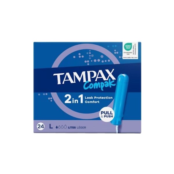 Tampax compak lites 24ud